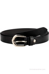 Orkee Women Formal Black Artificial Leather Belt(Black-09)